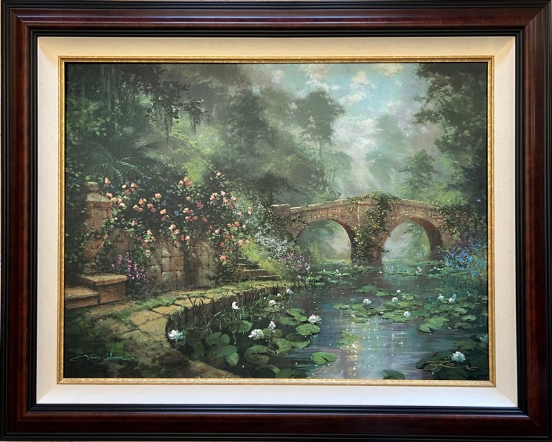 JAMES COLEMAN – A SPRING TO REMEMBER 30″ x 40″ GICLEE CANVAS w/COA