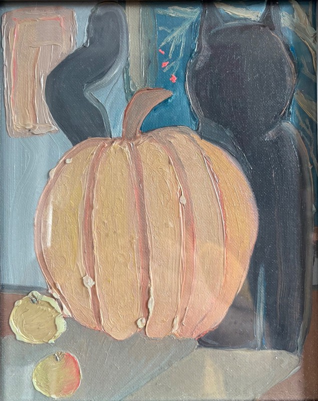 Original Murillo Painting | "Something Wicked" | 8x10" | Oil on Board | Signed gallery
