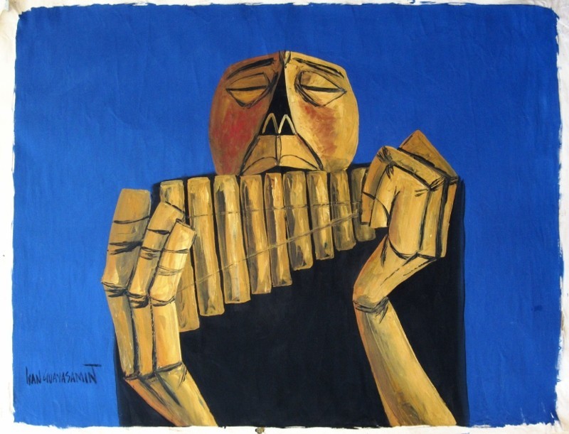 KOWI MUSICAL Year: 2006 O.B.O With COA Ivan Guayasamin gallery