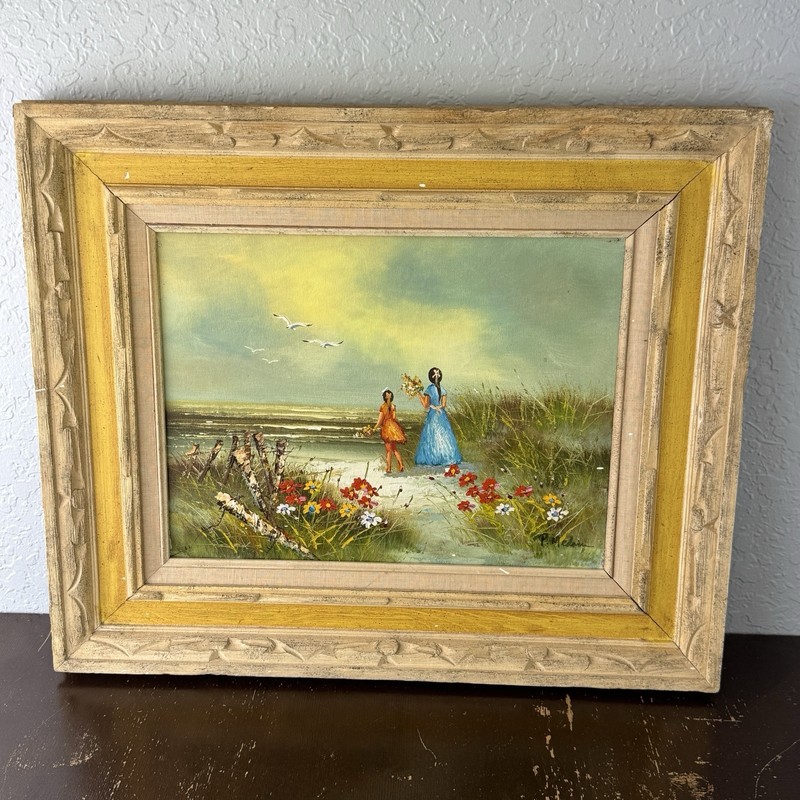 Original Oil Painting On 24×20 Frame