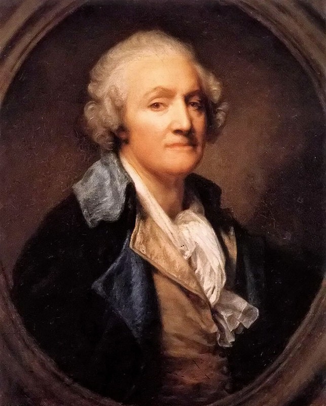 Hand painted Oil painting Jean-Baptiste Greuze artist’s self portrait on canvas