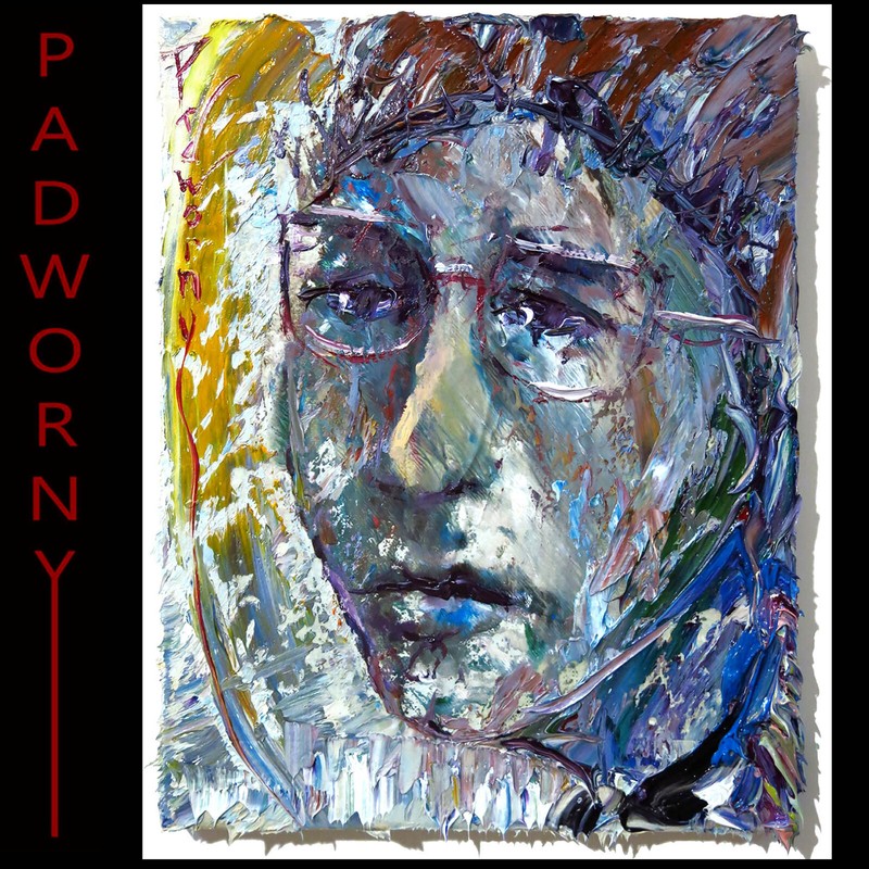 OIL PAINTING█UNIQUE EXPRESSIONISt ART█SIGNED OUTSIDER█ORIGINAL █PORTRAIT POP MAN gallery