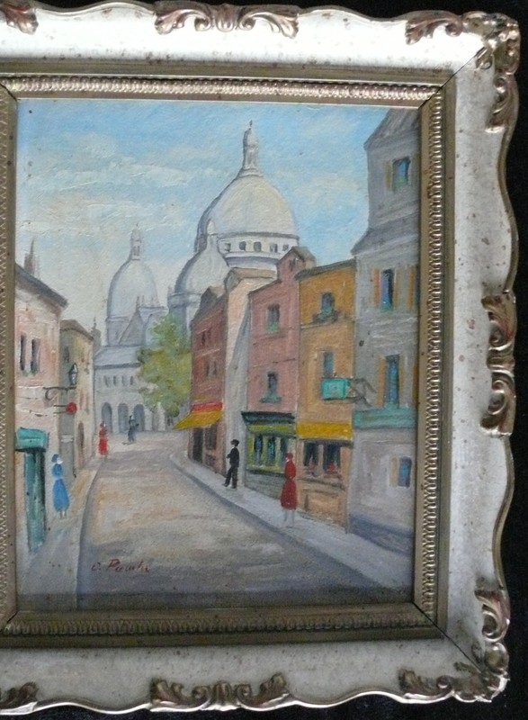 OIL PAINTING PRAGUE GUSTUV PAWLU BORN 1896 PAINTING AUSTRIA