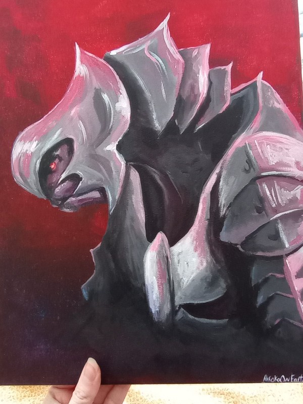 Halo The Arbiter | ORIGINAL Acrylic Painting | 11" x 14" Canvas | Thel 'Vadam gallery