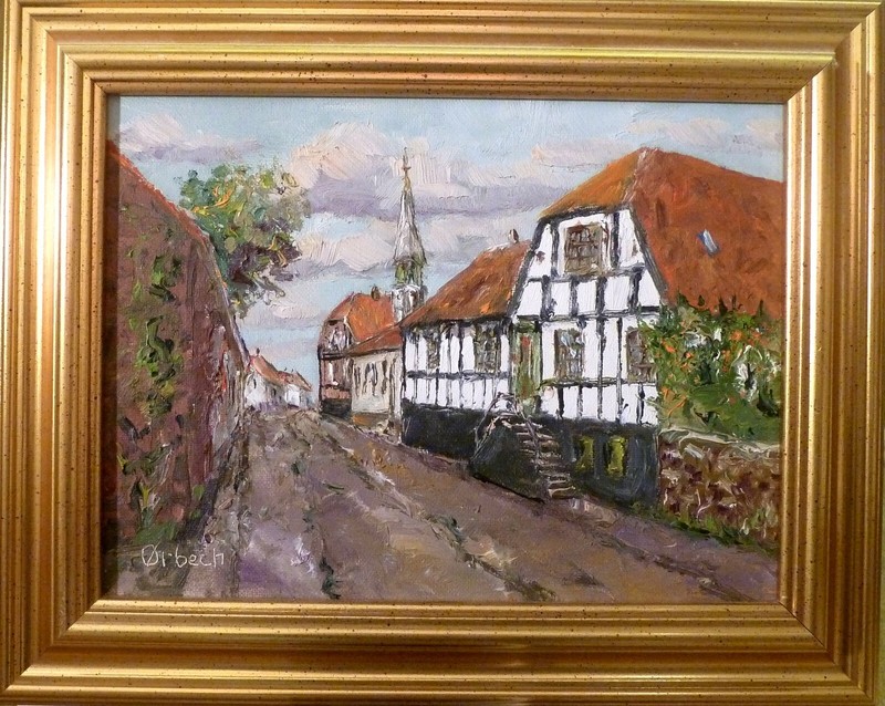 SVEND ORBECH JACOBSEN! SCENERY FROM EBELTOFT – DK
