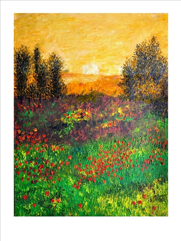 Esti Glazer, Print on paper, 42 by 29, Hand signed and numbered by the artist