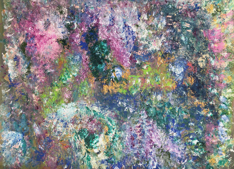 Abstract Painting Original Acrylic Art Colorful Decor 18x24 Jimarieart gallery