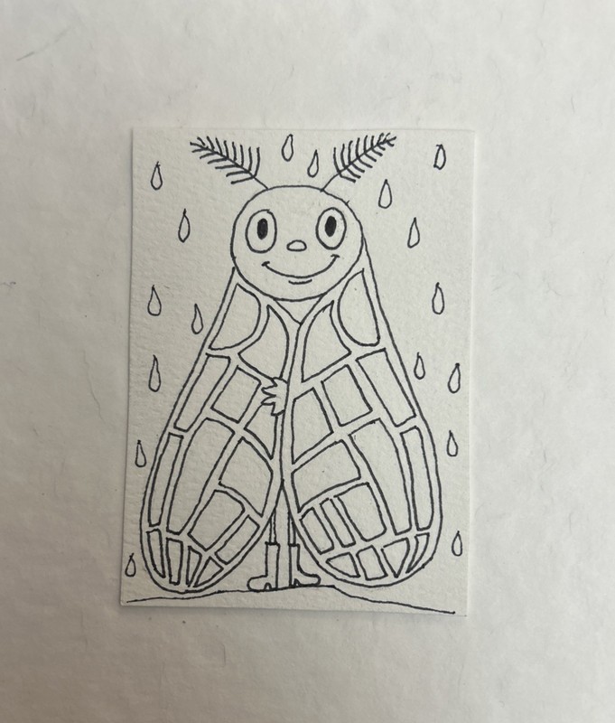 ACEO ‘Colour Me In’ ACEO Cards 2.5X3.5”