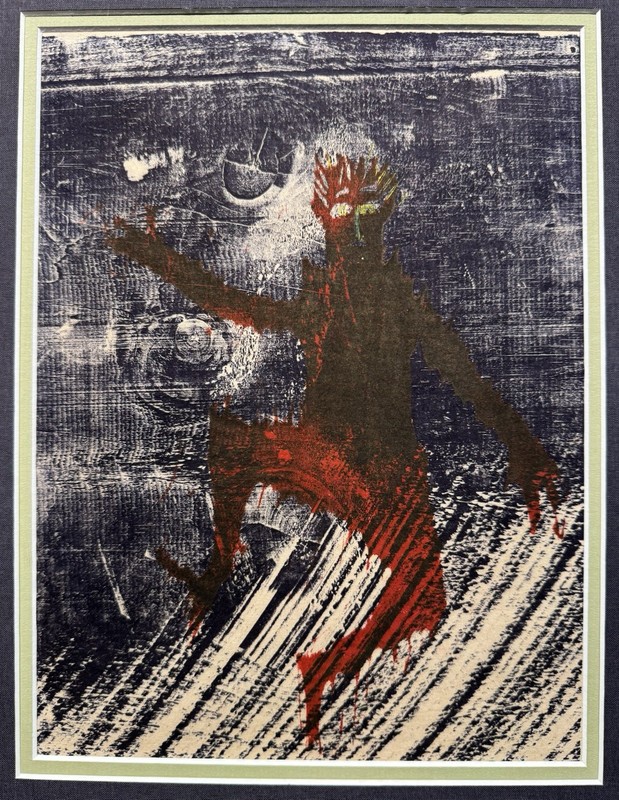 Steven Trefonides Original Artwork - Rare Post War Early Career Piece 1952 gallery