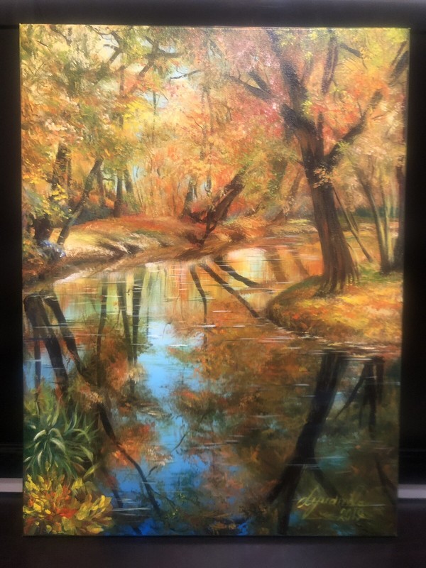 “Colors of Fall” Painting On Canvas