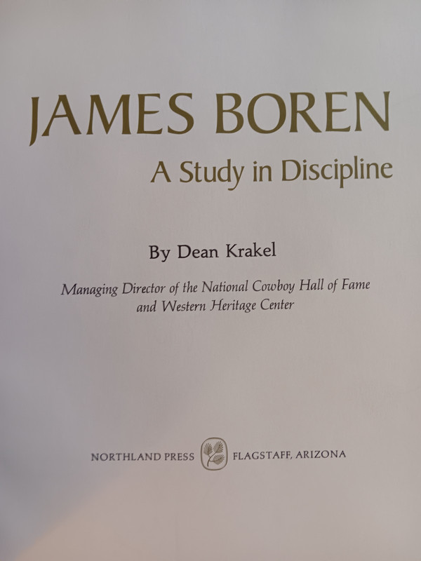 VERY RARE / MULTI-SIGNED - James Boren by Krakel, 1968 Vintage Art Book HCDJ gallery