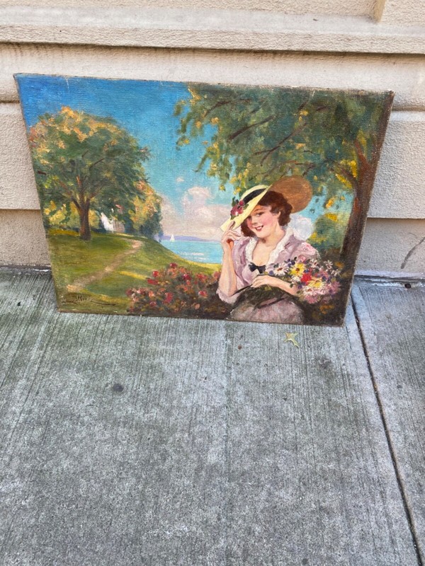 LIPOT ILLENCZ LISTED HUNGARIAN PAINTING