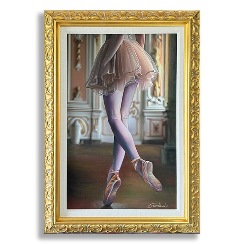 Ballet of the Unseen – Original Painting on Canvas