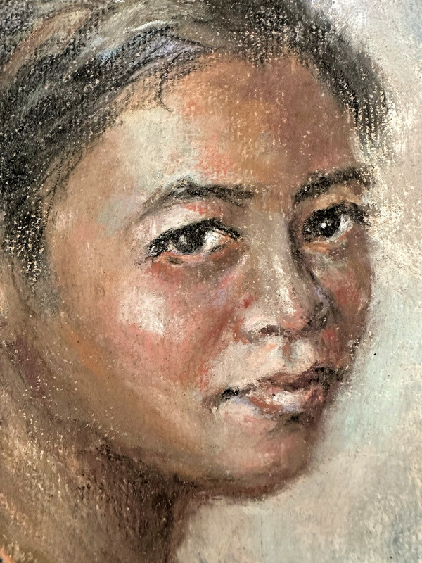 Balinese, SOUTHEAST ASIAN, VIETNAMESE Impressionist Native WOMAN / Girl Painting gallery