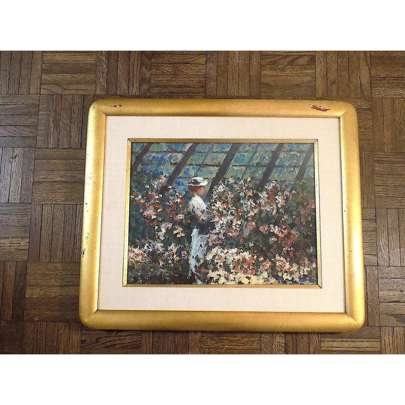 Original Signed/Framed Don Purdy Vintage Impressionist Oil/Board gallery