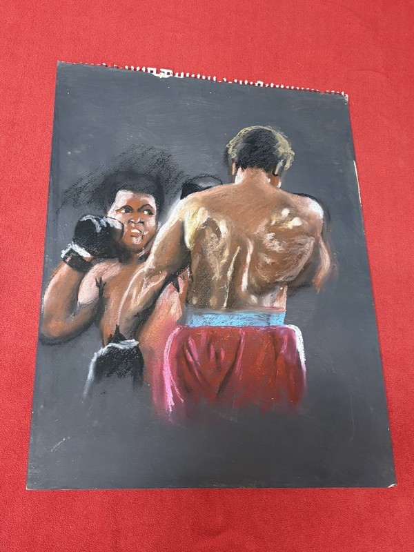 Muhammad Ali vs. George Forman Painting By Robert Conley gallery
